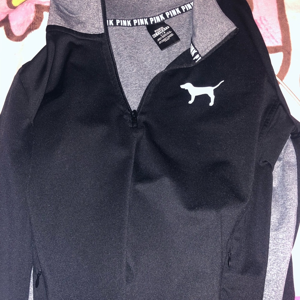 Pink track jacket